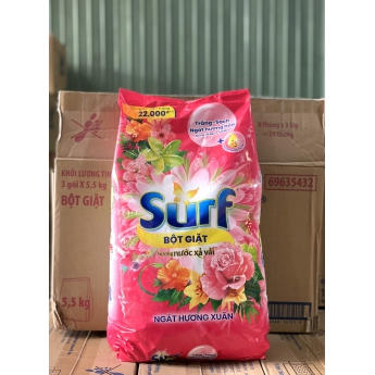 Bột giặt SURF ngát hương xuân 5.5 kg