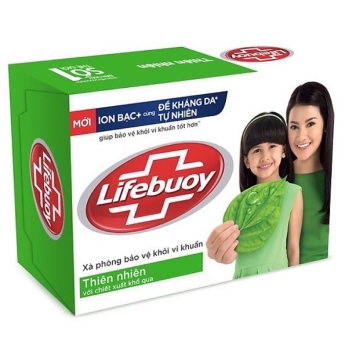 Xà bông cục LIFEBUOY 90g Thiên nhiên