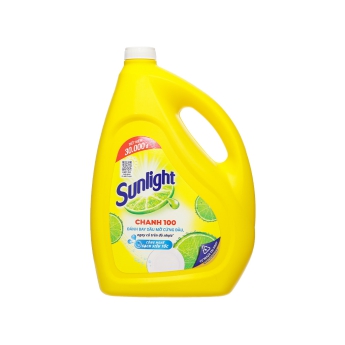 Nước rửa chén SUNLIGHT Chanh 100 can 3.6kg