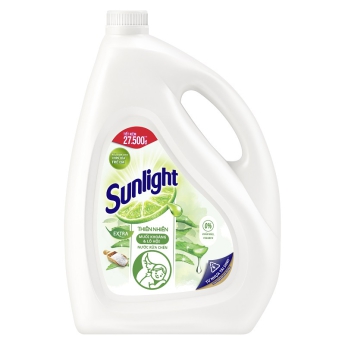 Nước rửa chén SUNLIGHT Thiên Nhiên can 3.6kg (Muối khoáng - Lô hội)