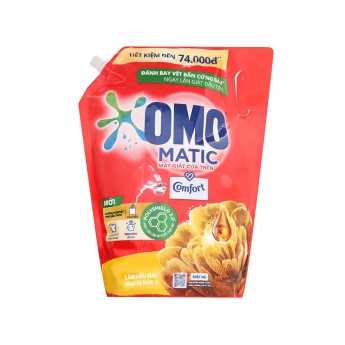 Nước Giặt OMO Matic cửa trên hương Comfort tinh dầu thơm 3.6kg