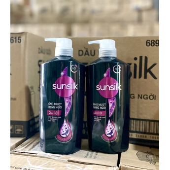Dầu gội SUNSILK Óng mượt rạng ngời 650g