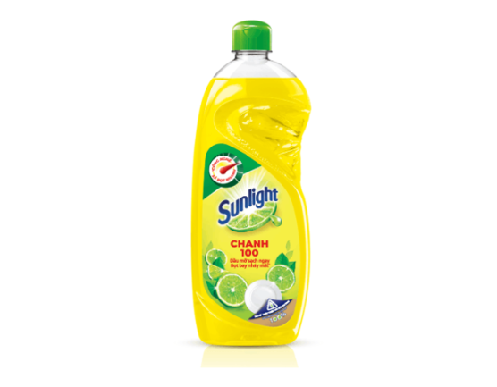 Nước rửa chén SUNLIGHT Chanh 100 chai 400g