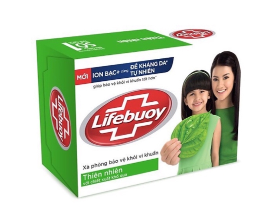 Xà bông cục LIFEBUOY 90g Thiên nhiên