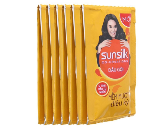 Dầu gội SUNSILK Mềm mượt diệu kỳ (dây)