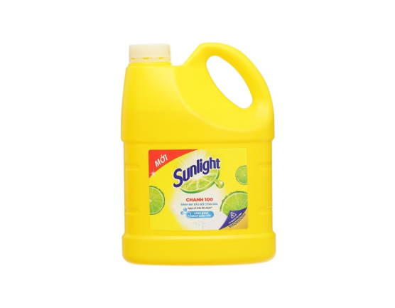 Nước rửa chén SUNLIGHT Chanh 100 chai 1.4kg