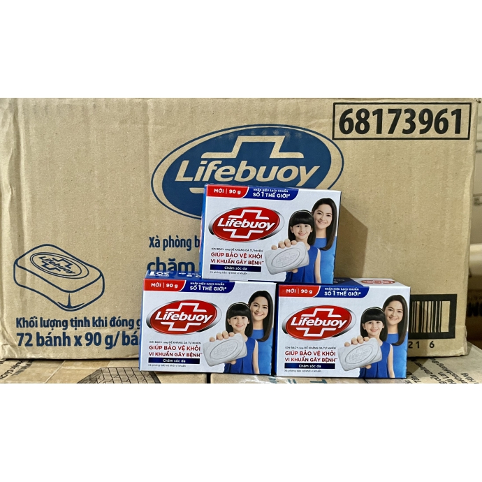 Xà bông cục LIFEBUOY 90g Chăm sóc da